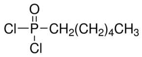 Hexylphosphonic dichloride - CAS:928-64-3 - Hexylphosphonic acid dichloride, n-hexylphosphonic dichloride